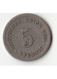 GERMANIA  5 Pfennig 1876 